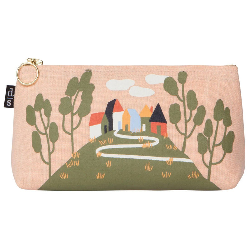 Burrow Pencil Cosmetic Bag Pouches Danica Studio (Now Designs)  Paper Skyscraper Gift Shop Charlotte