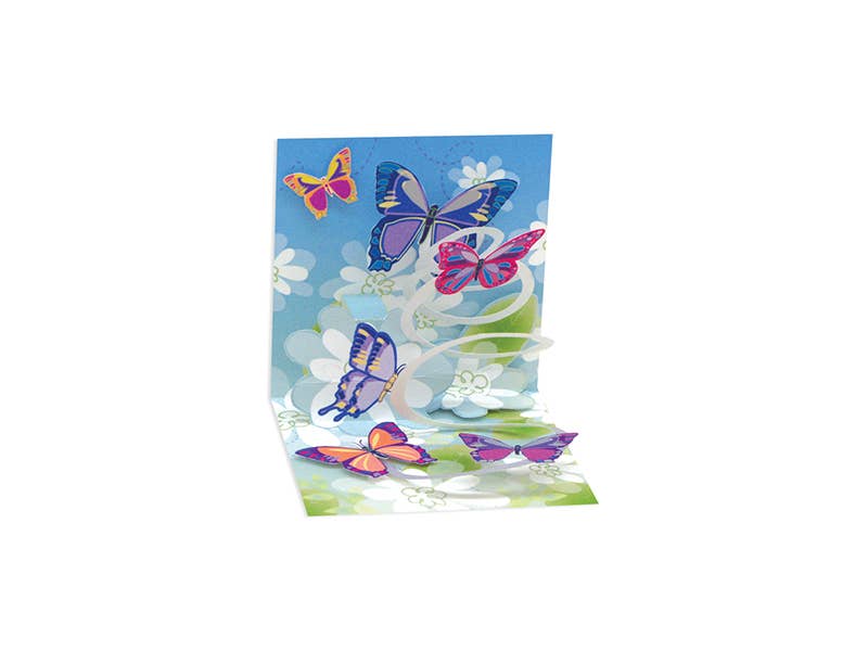 Butterflies - TR129 Cards Up With Paper  Paper Skyscraper Gift Shop Charlotte