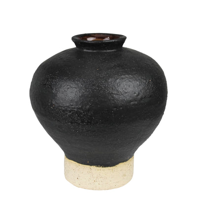 Umbria Vase with Small Neck | Ceramic, Black Home Decor HomArt  Paper Skyscraper Gift Shop Charlotte