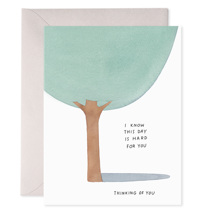 Hard Day | Thinking of you Greeting Card Cards E. Frances Paper  Paper Skyscraper Gift Shop Charlotte