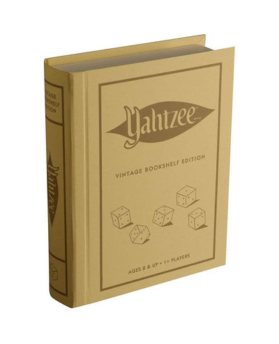 Yahtzee | Vintage Bookshelf Edition  WS Game Company  Paper Skyscraper Gift Shop Charlotte