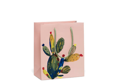 Cactus Rose gift bag | Medium Gift Bags Red Cap Cards  Paper Skyscraper Gift Shop Charlotte