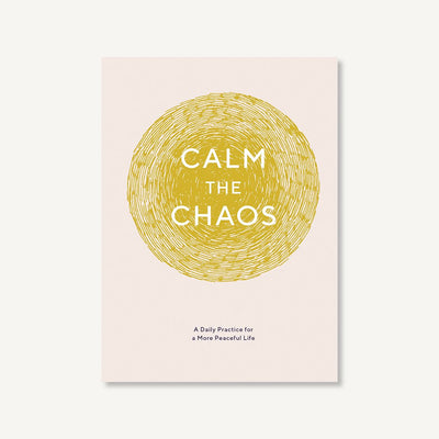 Calm the Chaos Journal BOOK Chronicle  Paper Skyscraper Gift Shop Charlotte