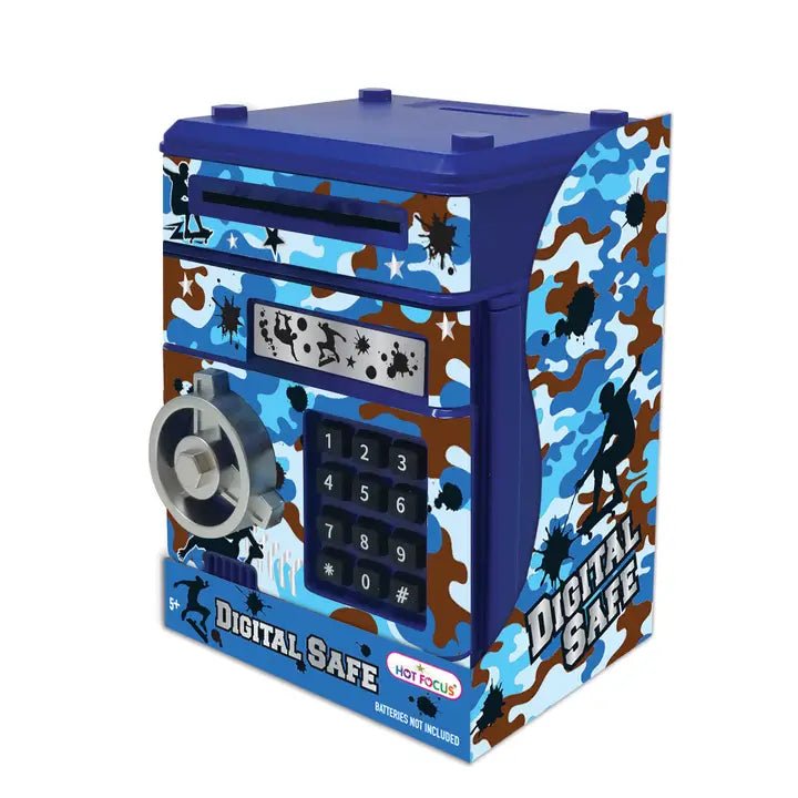 Camo Digital Safe Kid Toys Hot Focus  Paper Skyscraper Gift Shop Charlotte