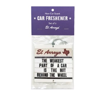 Car Air Freshener | El Arroyo Air Freshener El Arroyo  Paper Skyscraper Gift Shop Charlotte