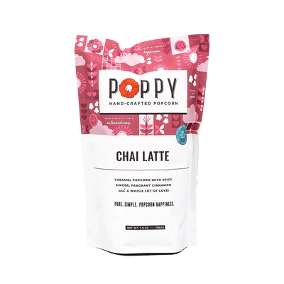 Caramel Chai Latte Popcorn Food Poppy Handcrafted Popcorn  Paper Skyscraper Gift Shop Charlotte