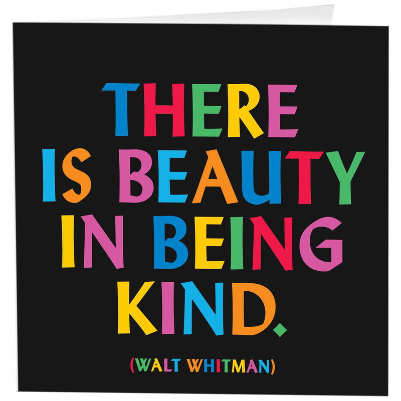 Card | beauty in being kind Cards quotable cards  Paper Skyscraper Gift Shop Charlotte