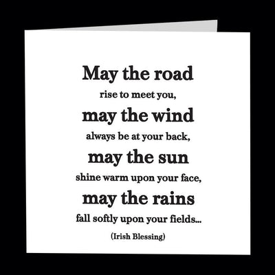 Card| may the road rise Cards quotable cards  Paper Skyscraper Gift Shop Charlotte