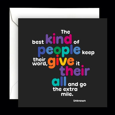 Card | the best kind of people Cards Quotable Cards  Paper Skyscraper Gift Shop Charlotte