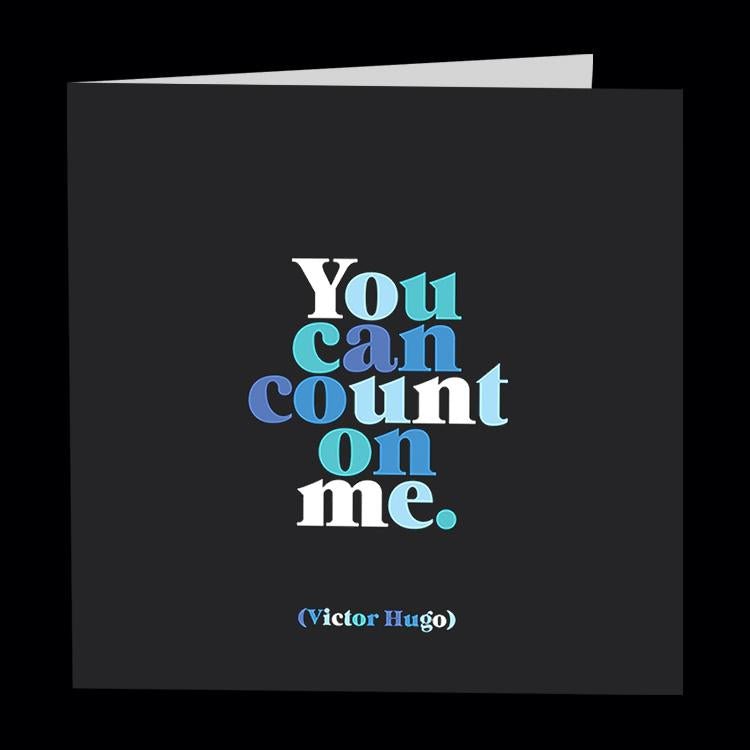 Card | You can count on me Cards quotable cards  Paper Skyscraper Gift Shop Charlotte