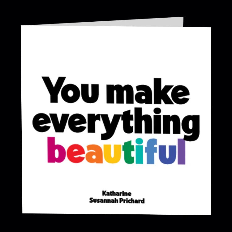 Card | You make everything Cards Quotable Cards  Paper Skyscraper Gift Shop Charlotte