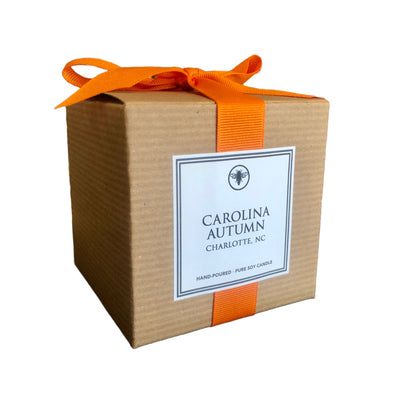 Carolina Autumn Soy Candle Candles Ella B  Paper Skyscraper Gift Shop Charlotte