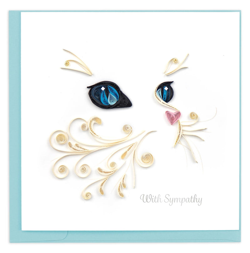 Cat Sympathy | Pet Sympathy Cards Quilling Card  Paper Skyscraper Gift Shop Charlotte