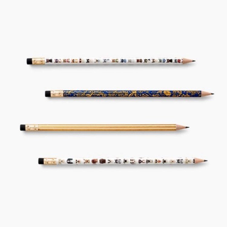 Cats & Dogs Pencil Set Pencils Rifle Paper Co  Paper Skyscraper Gift Shop Charlotte