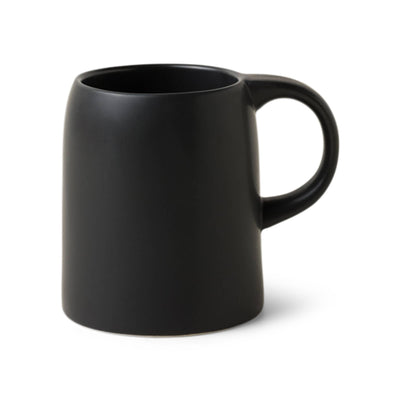 Ceramic Tea Infuser Mug - Reactive Glaze Black, 11 oz  Good Citizen Coffee  Paper Skyscraper Gift Shop Charlotte