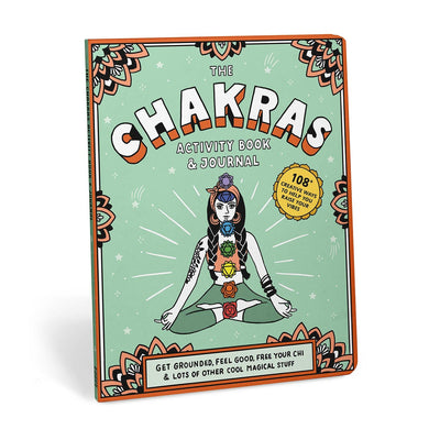 Chakras Activity Book & Journal  Knock Knock  Paper Skyscraper Gift Shop Charlotte