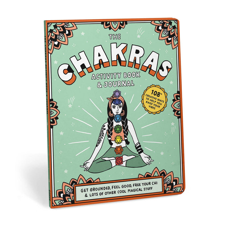 Chakras Activity Book & Journal  Knock Knock  Paper Skyscraper Gift Shop Charlotte