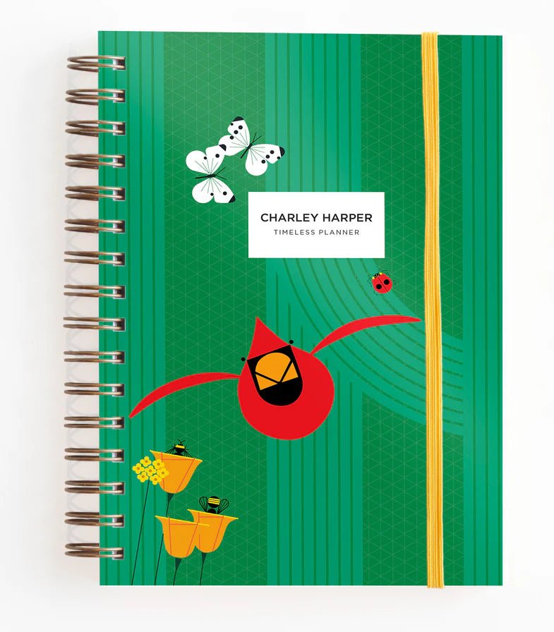 Charley Harper Timeless Planner Planners Pomegranate  Paper Skyscraper Gift Shop Charlotte