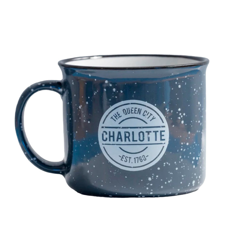 Charlotte Queen City Mug | Grey GIFT Anna Gelbach  Paper Skyscraper Gift Shop Charlotte