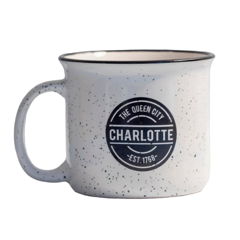 Charlotte Queen City Mug | White Mugs Anna Gelbach  Paper Skyscraper Gift Shop Charlotte