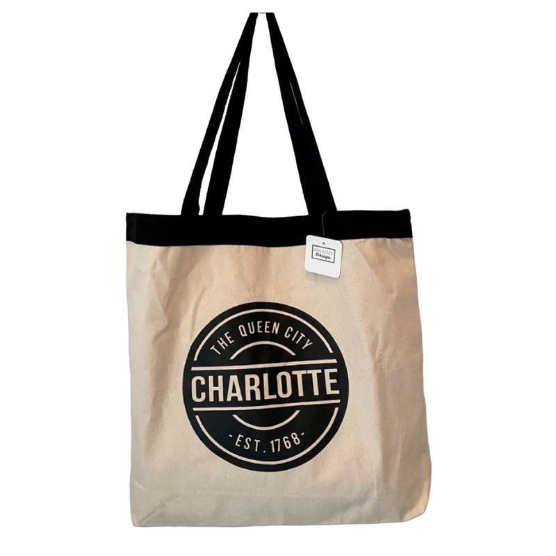 Charlotte Sticker Totebag Tote Bags Anna Gelbach  Paper Skyscraper Gift Shop Charlotte