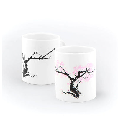 Cherry Blossom Morph Mug  Kikkerland  Paper Skyscraper Gift Shop Charlotte