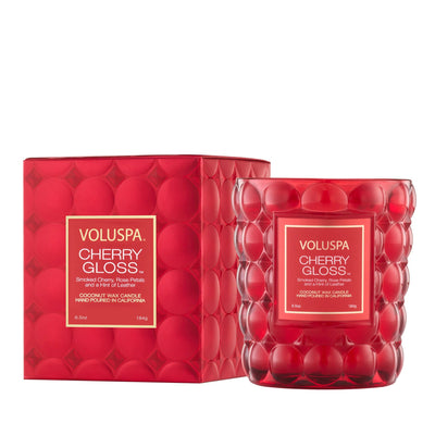 Cherry Gloss 6.5oz Candle Candles Voluspa  Paper Skyscraper Gift Shop Charlotte