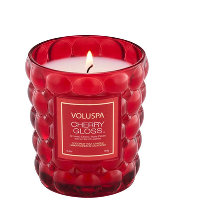 Cherry Gloss 6.5oz Candle Candles Voluspa  Paper Skyscraper Gift Shop Charlotte