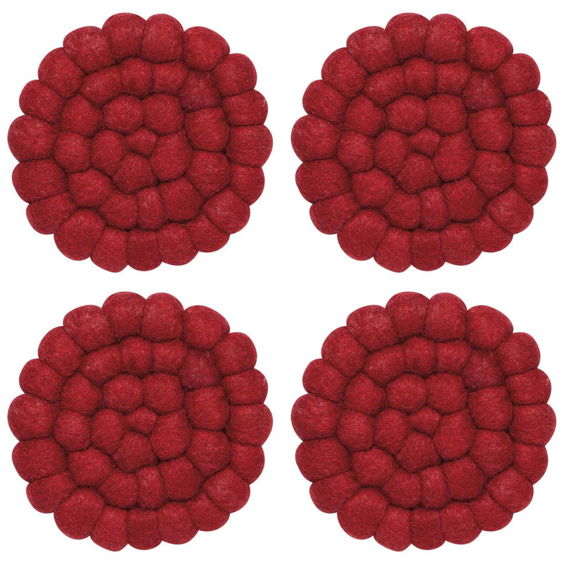 Chili Dot Coasters | Set of 4 Kitchen Danica Studio (Now Designs)  Paper Skyscraper Gift Shop Charlotte