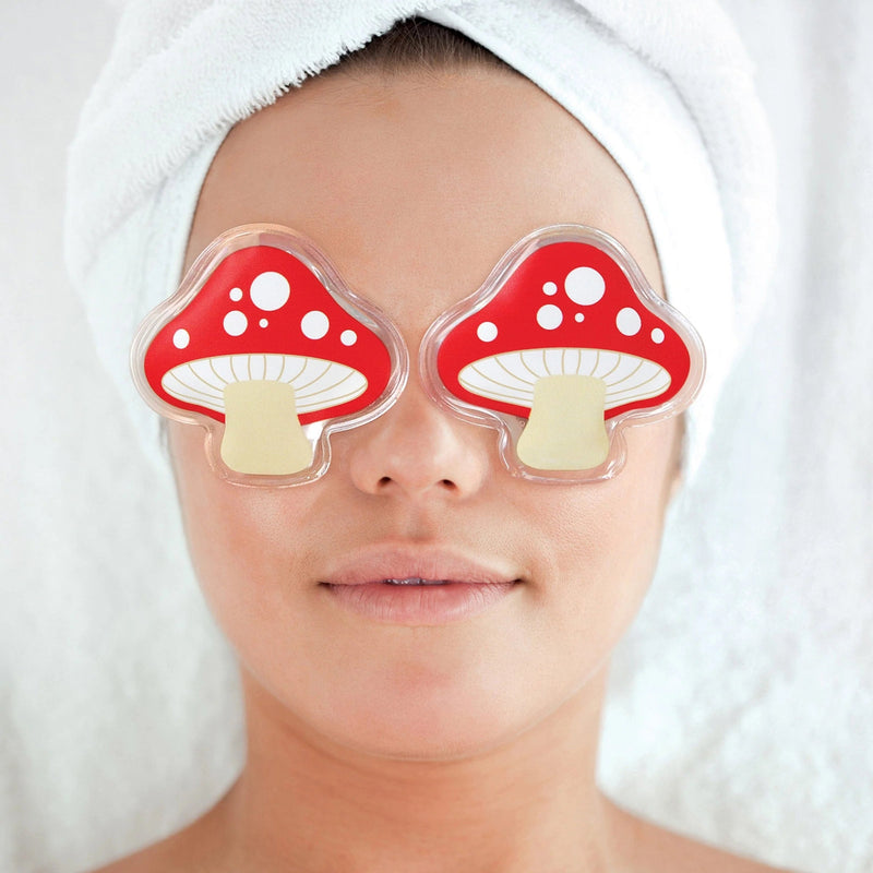 Chill Out Eye Pads | Mushrooms Beauty + Wellness Fred & Friends  Paper Skyscraper Gift Shop Charlotte