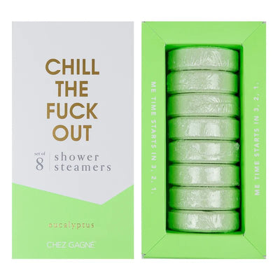 Chill the Fuck Out Shower Steamers Health & Beauty Chez Gagné  Paper Skyscraper Gift Shop Charlotte