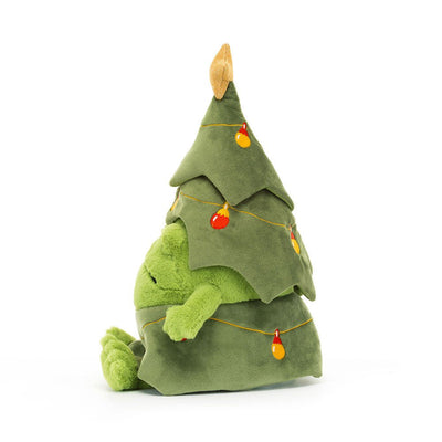 Christmas Tree Ricky Rain Frog  Jellycat  Paper Skyscraper Gift Shop Charlotte