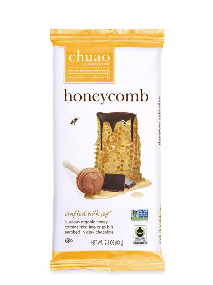 Chuao Honeycomb Bar Confectionery Redstone Foods  Paper Skyscraper Gift Shop Charlotte