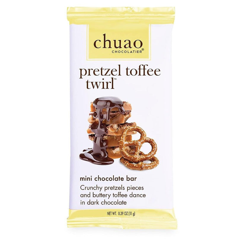 Chuao Pretzel Toffee Twirl Bar GIFT Redstone Foods  Paper Skyscraper Gift Shop Charlotte