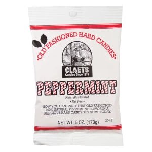 Claey's Peppermint Drops 6oz Bag Food - Chocolates & Candy Nassau Candy  Paper Skyscraper Gift Shop Charlotte