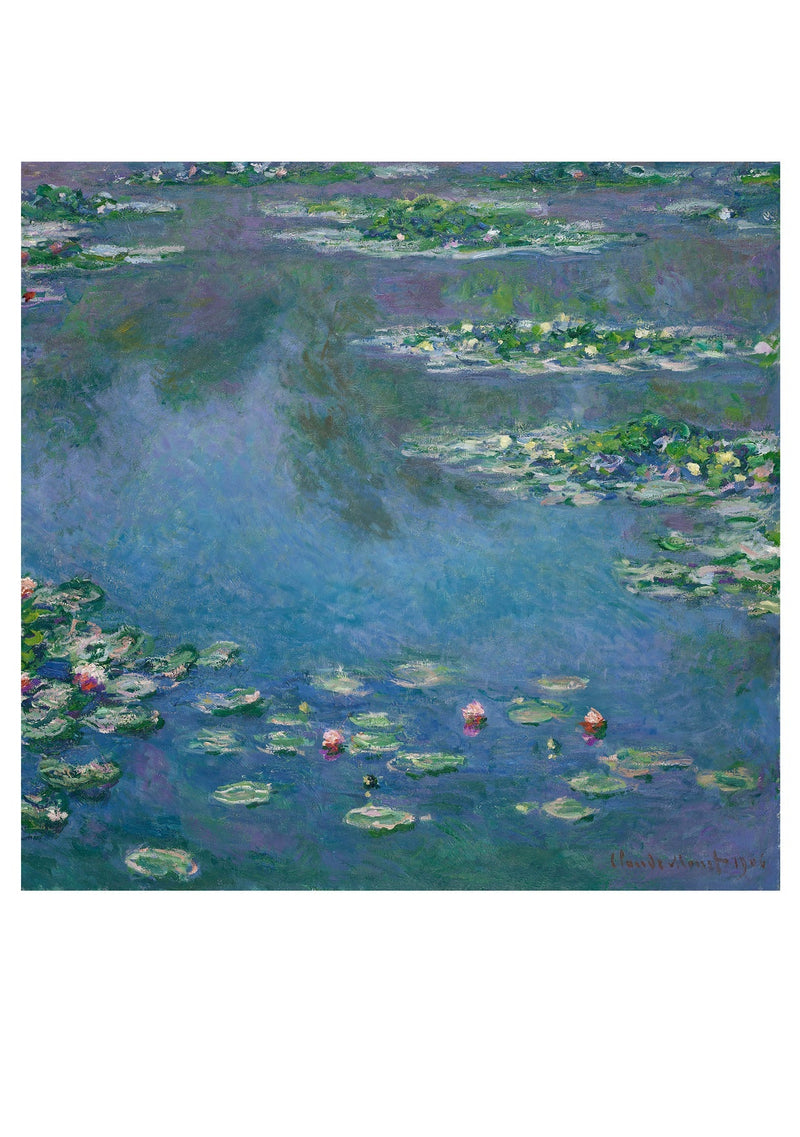 Claude Monet: Water Lilies | Boxed Notecards Boxed Cards Pomegranate  Paper Skyscraper Gift Shop Charlotte