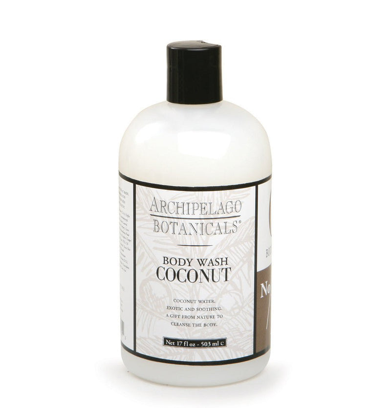 Coconut 17 oz. Body Wash Beauty + Wellness Archipelago  Paper Skyscraper Gift Shop Charlotte