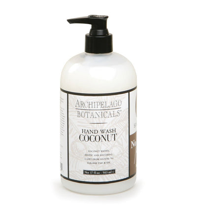 Coconut 17oz. Hand Wash Beauty + Wellness Archipelago  Paper Skyscraper Gift Shop Charlotte