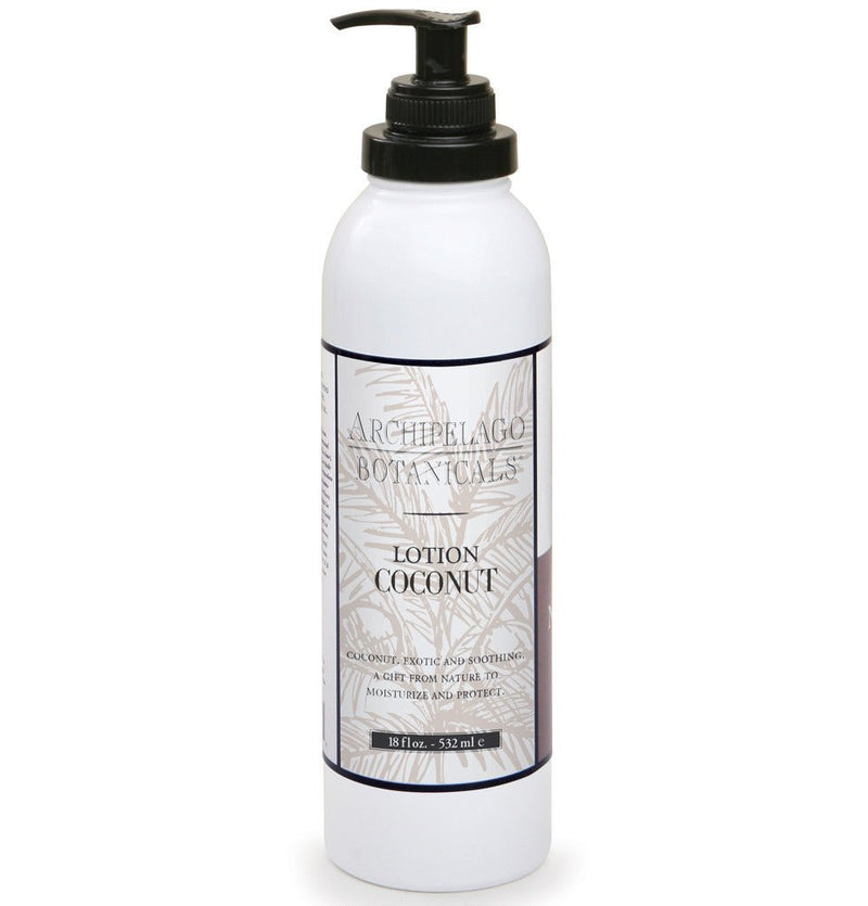 Coconut 18.oz. Lotion Beauty + Wellness Archipelago  Paper Skyscraper Gift Shop Charlotte