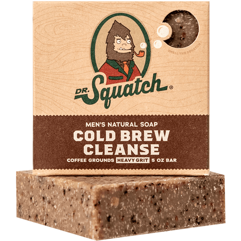 Cold Brew Cleanse Bar Soap Soap Dr Squatch  Paper Skyscraper Gift Shop Charlotte