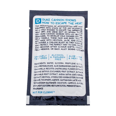 Cold Shower Cooling Field Towels | 15 Pack Grooming Duke Cannon  Paper Skyscraper Gift Shop Charlotte