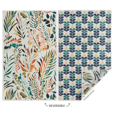 Colorful Leaves - Microfiber Towel  WERKSHOPPE  Paper Skyscraper Gift Shop Charlotte