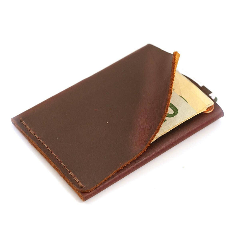 Commuter Wallet - Burgandy  Rustico  Paper Skyscraper Gift Shop Charlotte