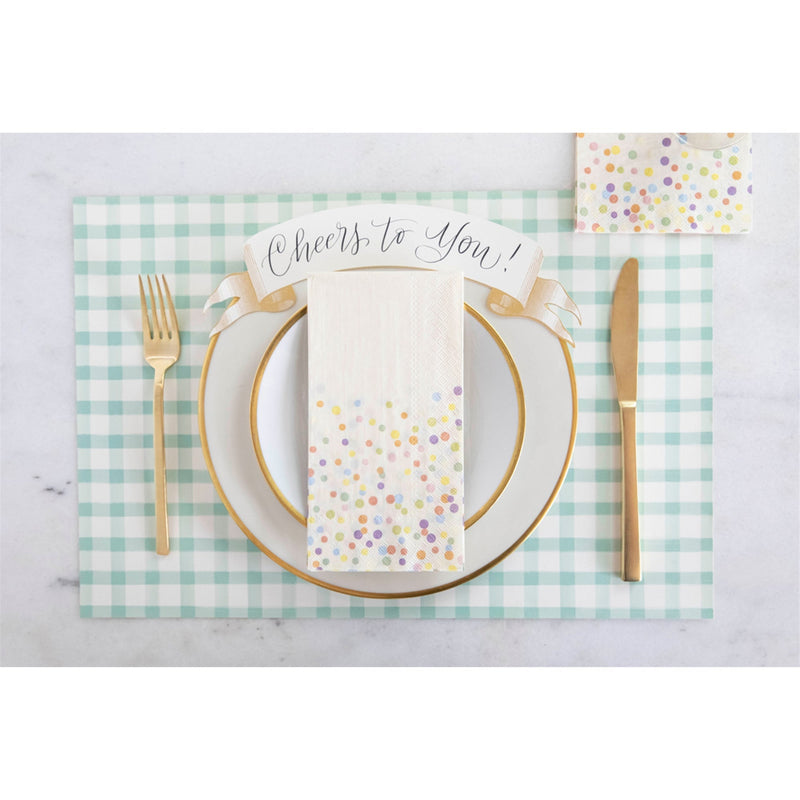 Confetti Sprinkles Guest Napkin Valentine&