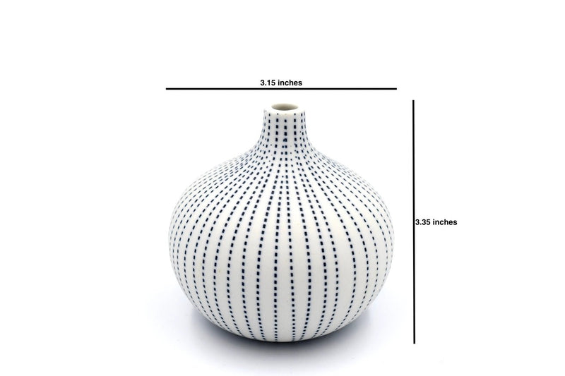 Congo Tiny L | Porcelain Bud Vase Vases & Planters Art Floral Trading  Paper Skyscraper Gift Shop Charlotte