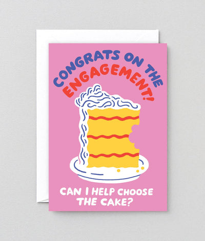 'Congrats On The Engagement!' Greetings Card Cards Wrap  Paper Skyscraper Gift Shop Charlotte