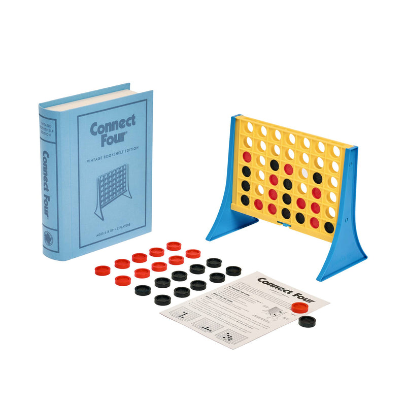 Connect 4 | Vintage Bookshelf  WS Game Company  Paper Skyscraper Gift Shop Charlotte