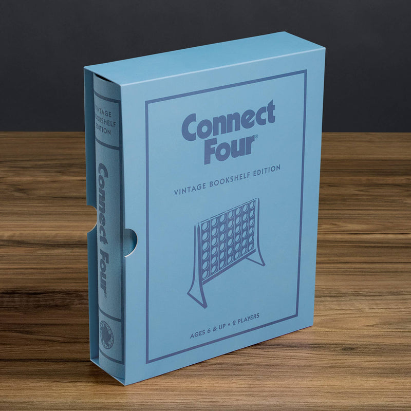 Connect 4 | Vintage Bookshelf  WS Game Company  Paper Skyscraper Gift Shop Charlotte