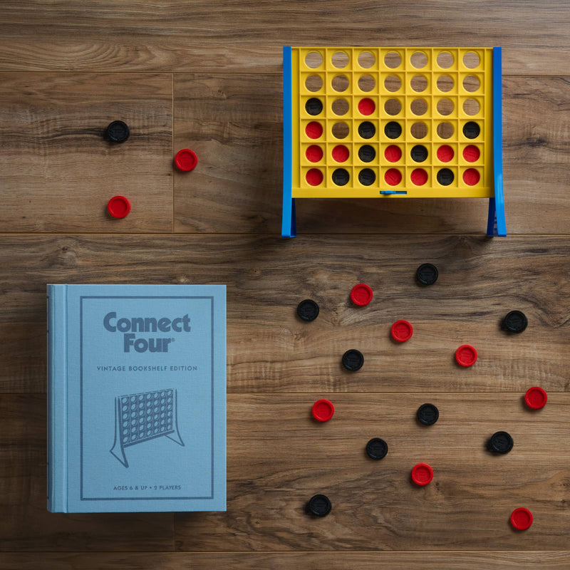 Connect 4 | Vintage Bookshelf  WS Game Company  Paper Skyscraper Gift Shop Charlotte