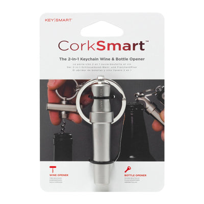 CorkSmart Keychain Wine & Bottle Opener Gadgets & Tech Key Smart  Paper Skyscraper Gift Shop Charlotte